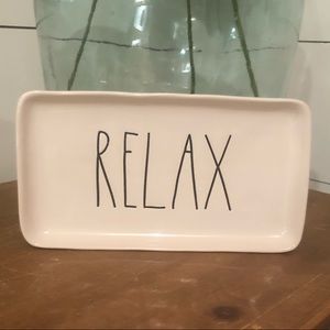 Rae Dunn Relax small tray